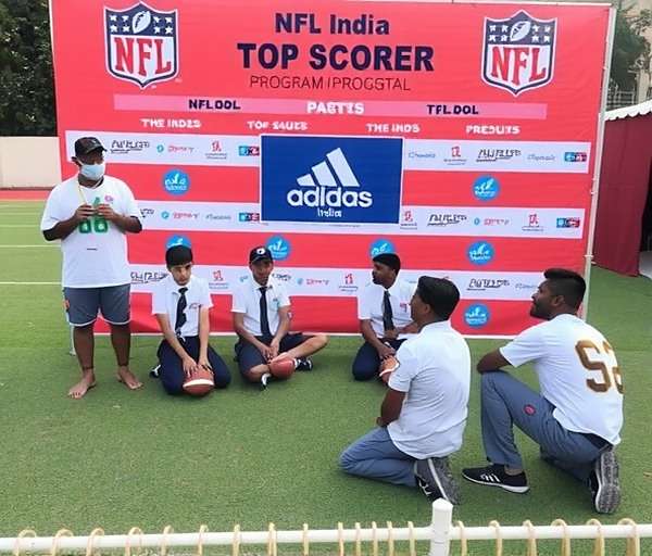 NFL India Top Scorer school program in Delhi